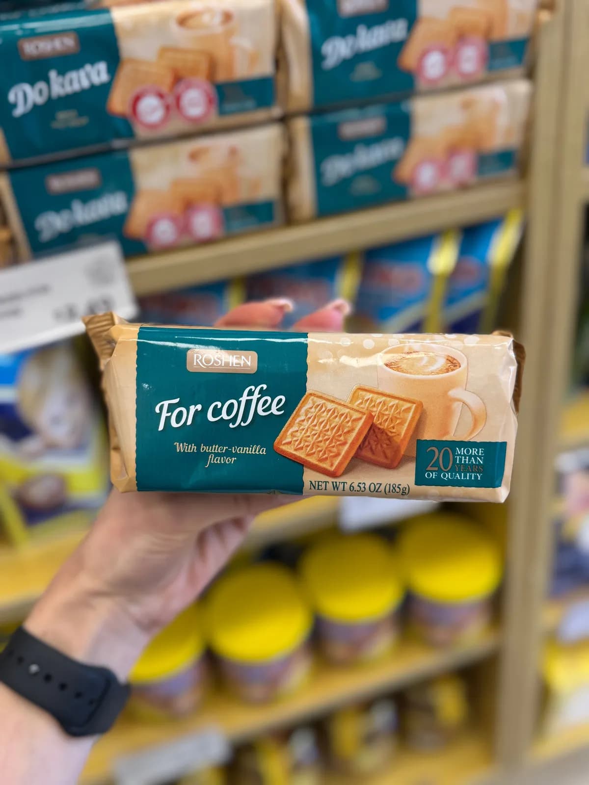 Cookies For Coffee With Butter Flavor